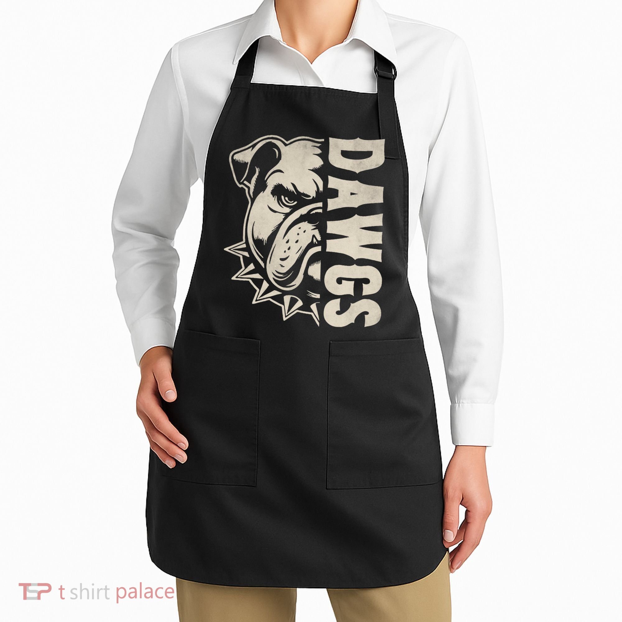 Bulldogs Name Personalized Bulldogs Cute Apron