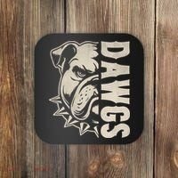 Bulldogs Name Personalized Bulldogs Cute Coaster thumb 0