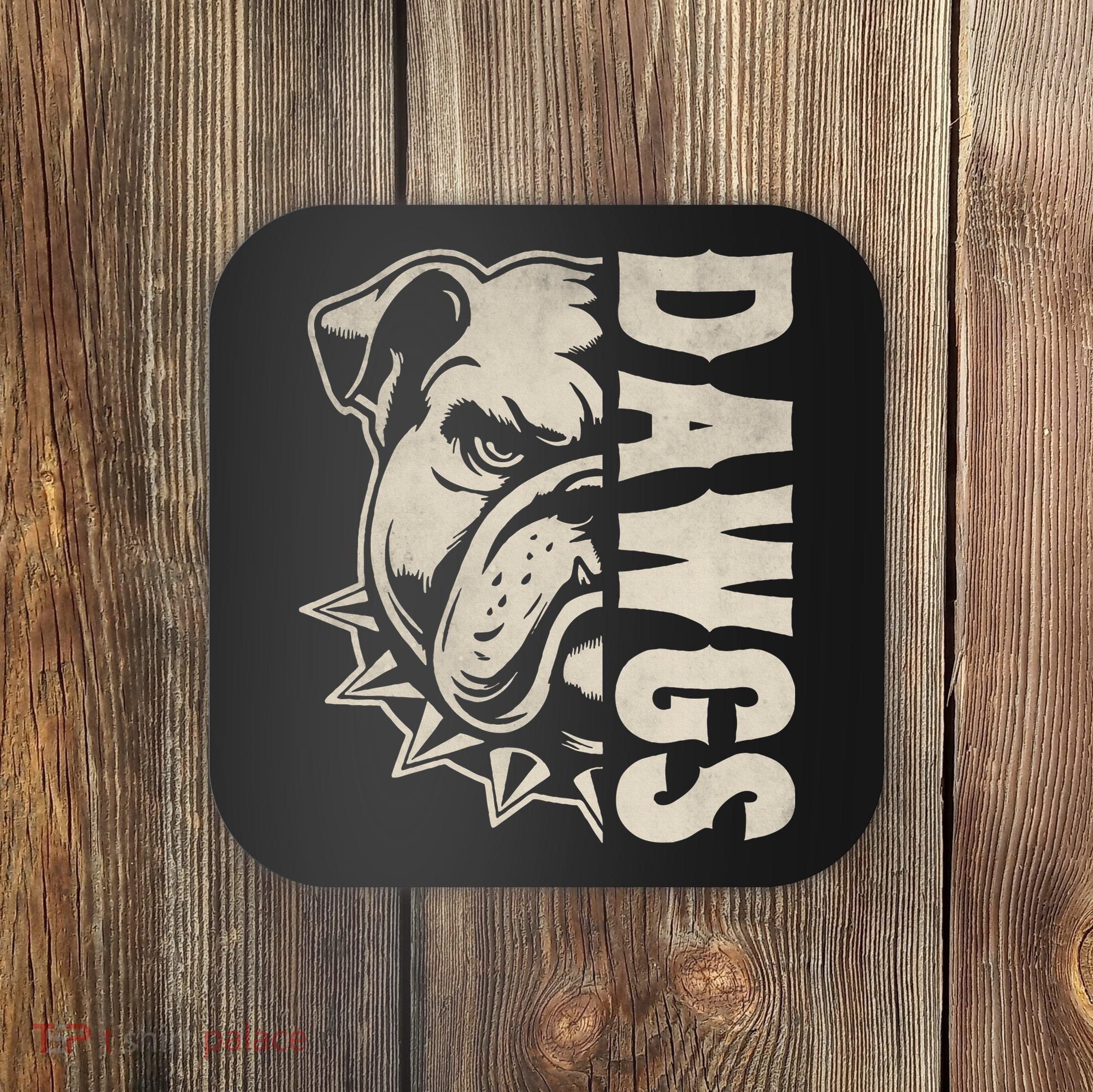 Bulldogs Name Personalized Bulldogs Cute Coaster