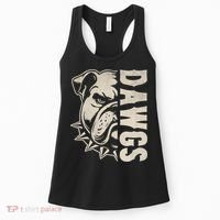 Bulldogs Name Personalized Bulldogs Cute Women's Tank Top thumb 0