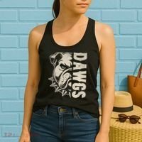 Bulldogs Name Personalized Bulldogs Cute Women's Tank Top thumb 2