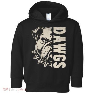 Bulldogs Name Personalized Bulldogs Cute Toddler Hoodie