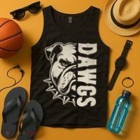 Bulldogs Name Personalized Bulldogs Cute Tank Top thumb 4