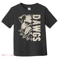 Bulldogs Name Personalized Bulldogs Cute Toddler T-Shirt thumb 0