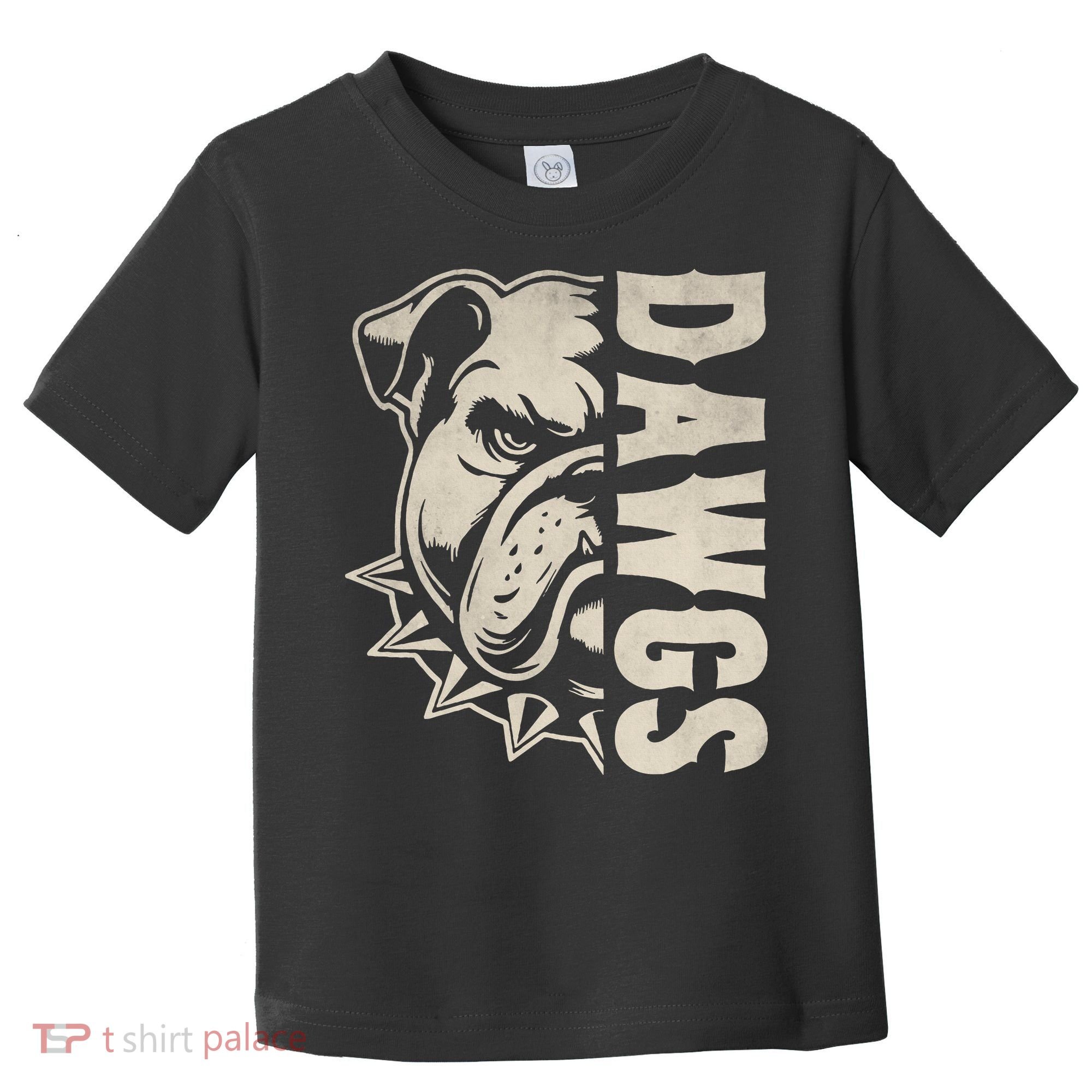 Bulldogs Name Personalized Bulldogs Cute Toddler T-Shirt