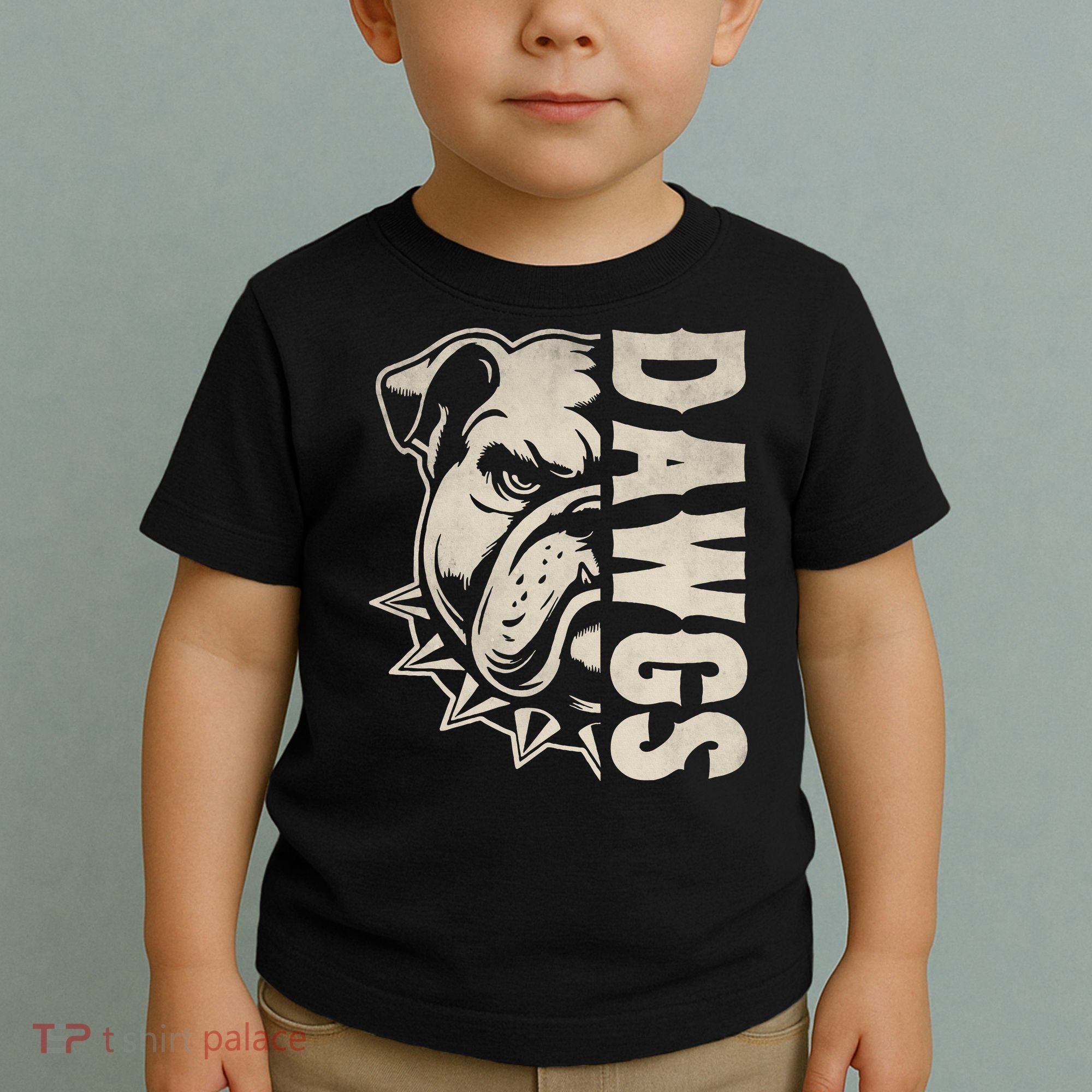 Bulldogs Name Personalized Bulldogs Cute Toddler T-Shirt
