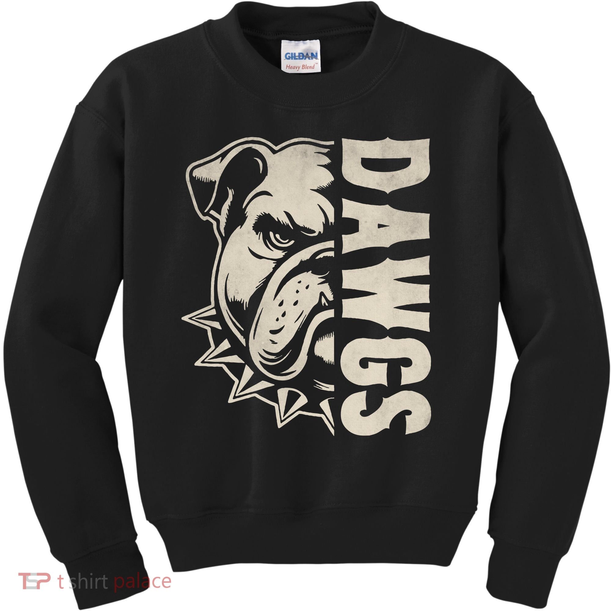 Bulldogs Name Personalized Bulldogs Cute Kids Sweatshirt