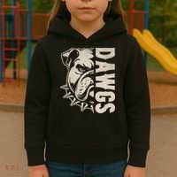 Bulldogs Name Personalized Bulldogs Cute Kids Hoodie thumb 3