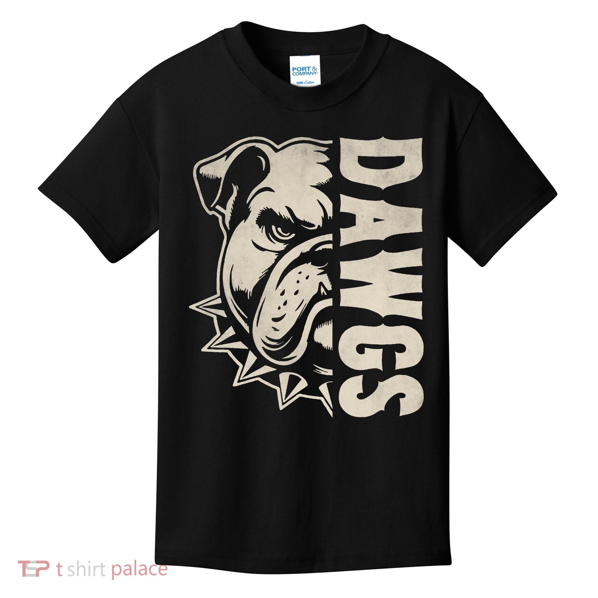 Bulldogs Name Personalized Bulldogs Cute Kids T-Shirt