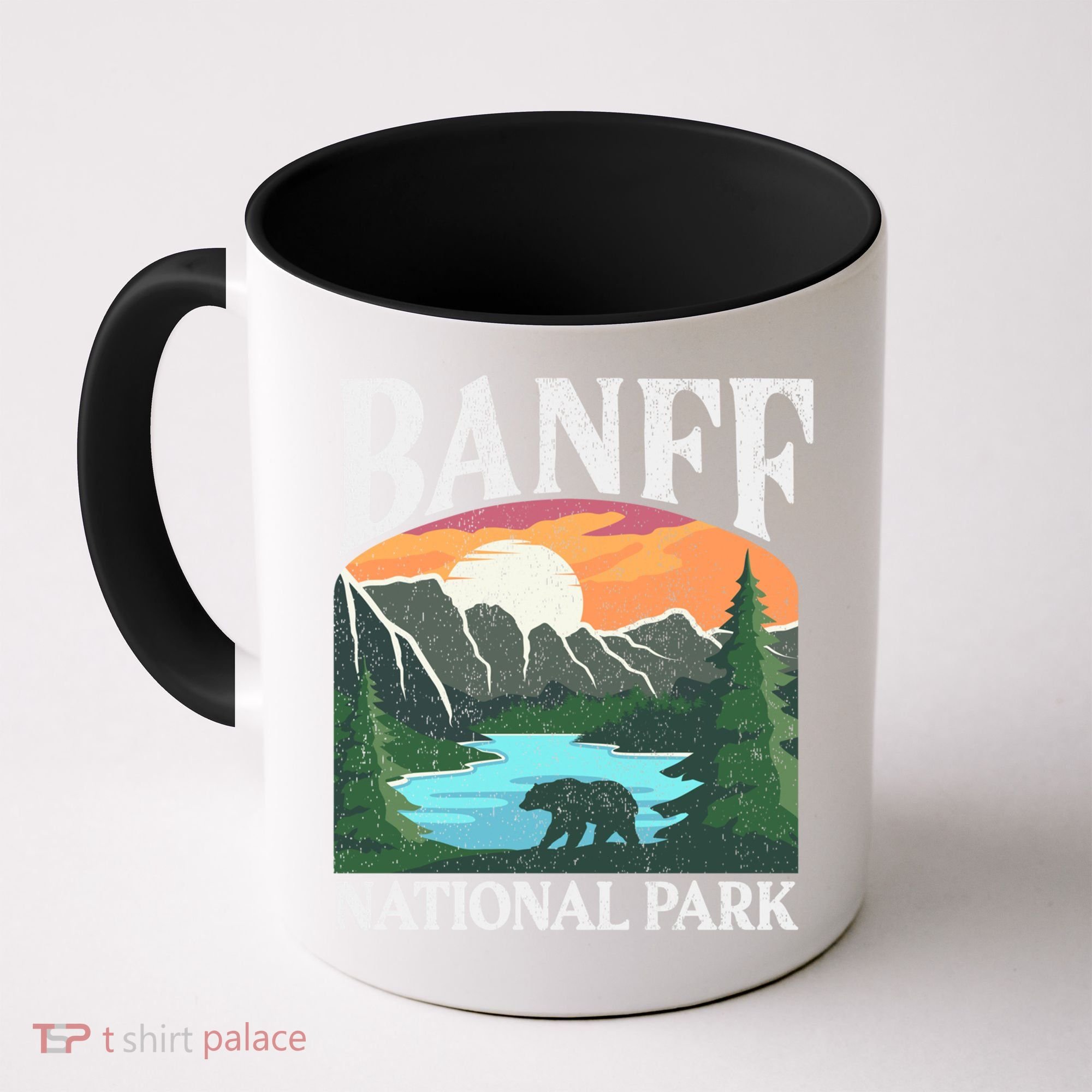 Banff National Park Lake Louise Rocky Mountains Canada Gift Coffee Mug