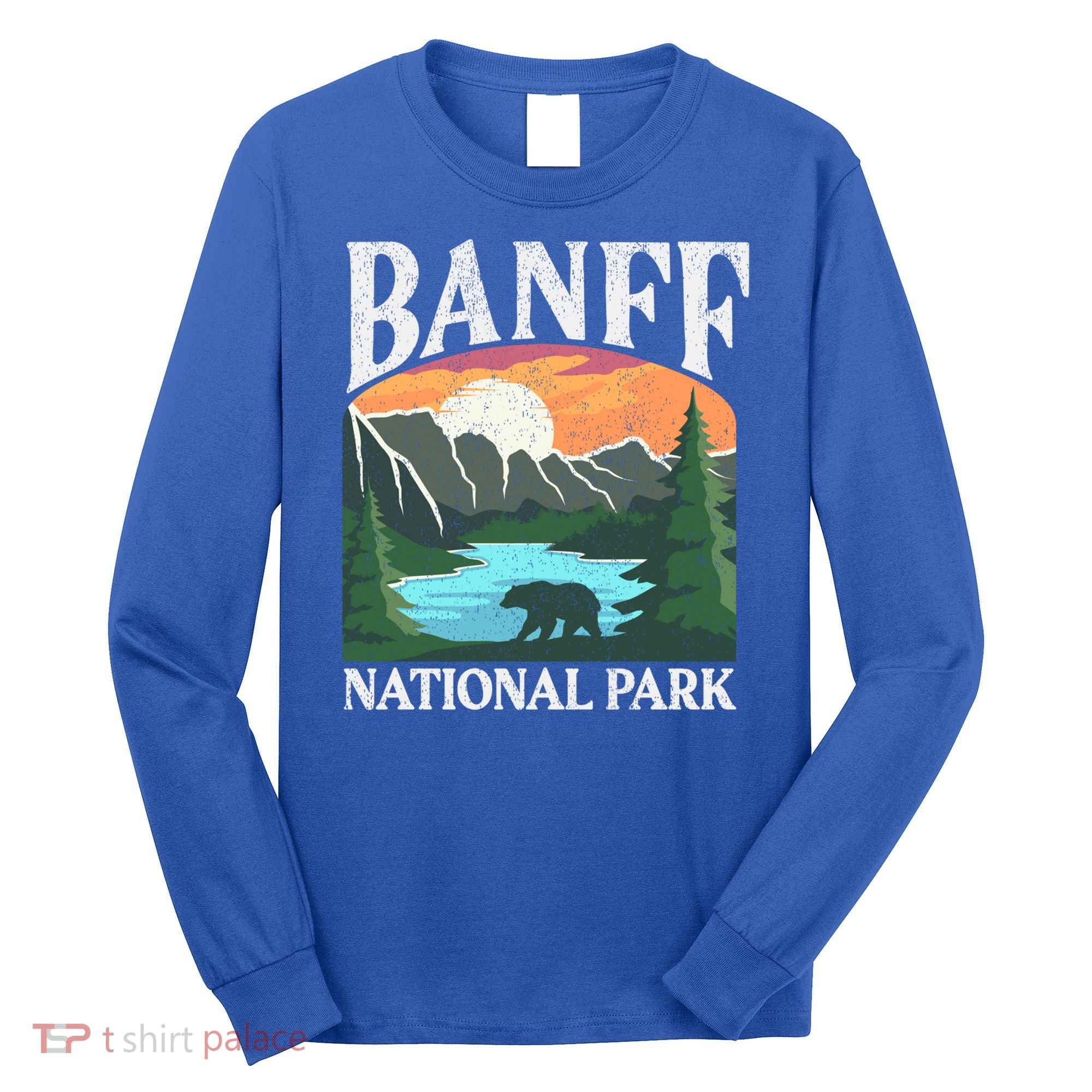 Banff National Park Lake Louise Rocky Mountains Canada Gift Long Sleeve Shirt