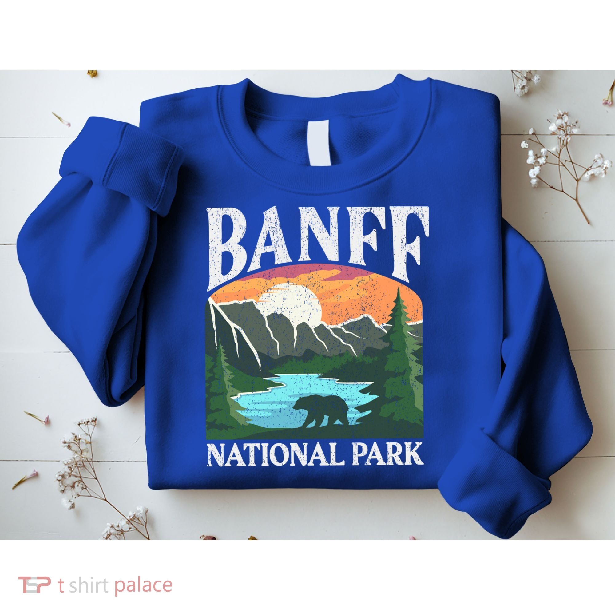 Banff National Park Lake Louise Rocky Mountains Canada Gift Sweatshirt