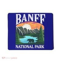 Banff National Park Lake Louise Rocky Mountains Canada Gift Mousepad thumb 0