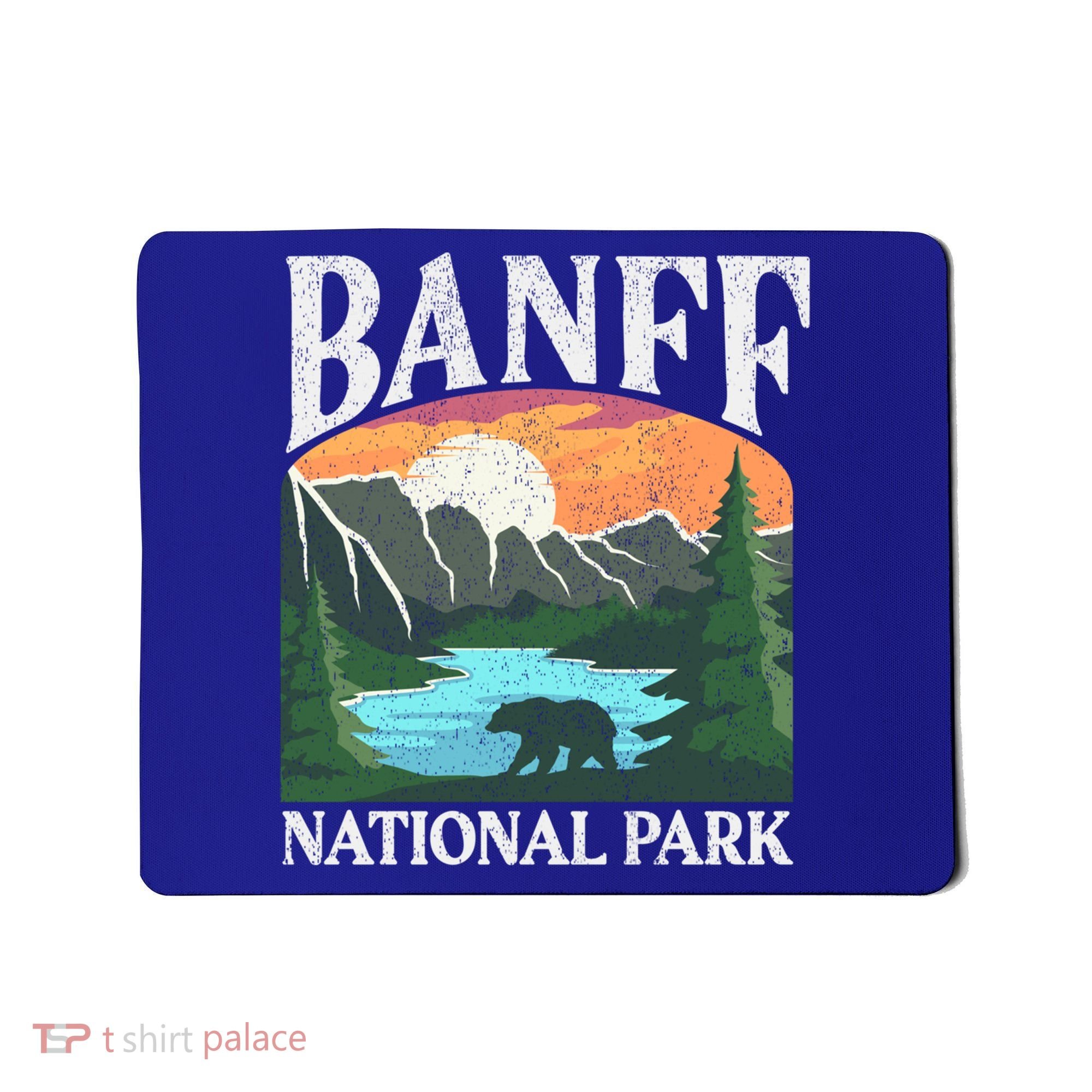 Banff National Park Lake Louise Rocky Mountains Canada Gift Mousepad