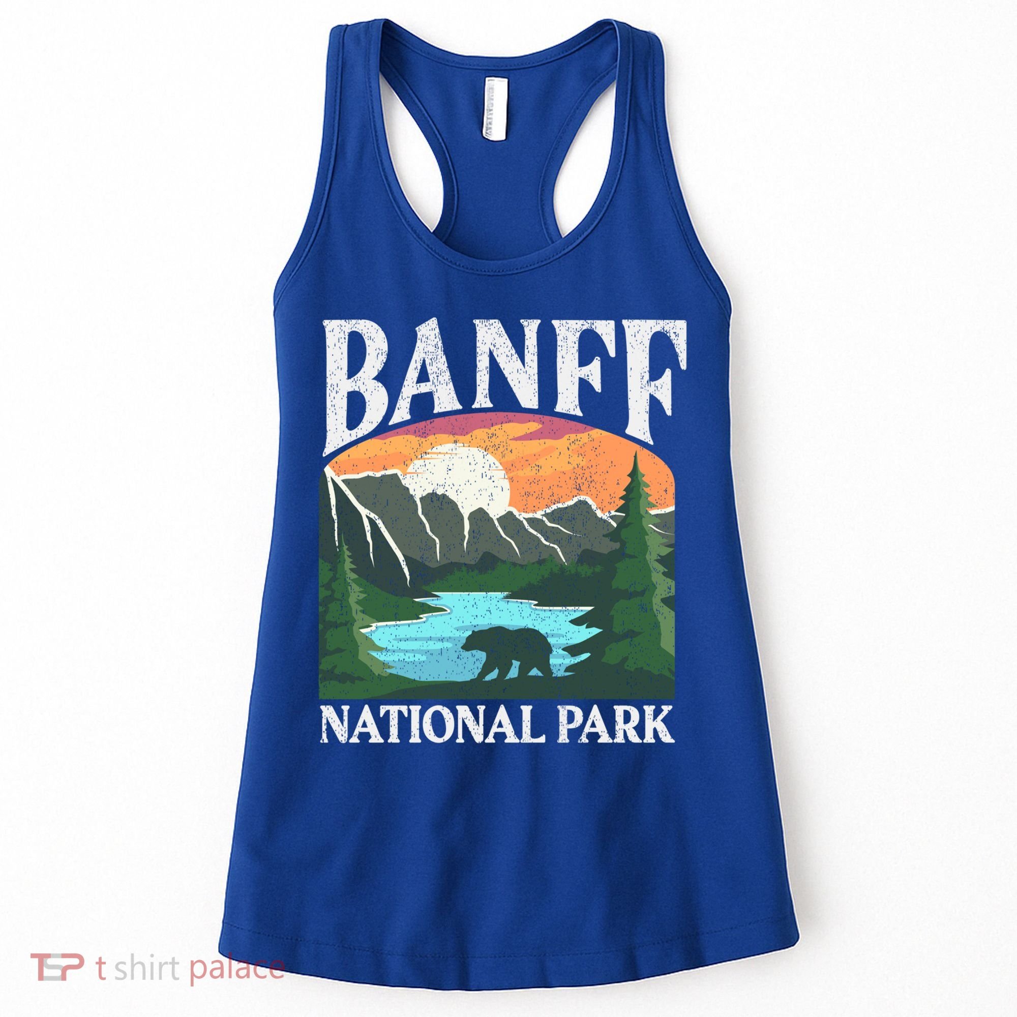 Banff National Park Lake Louise Rocky Mountains Canada Gift Women's Tank Top