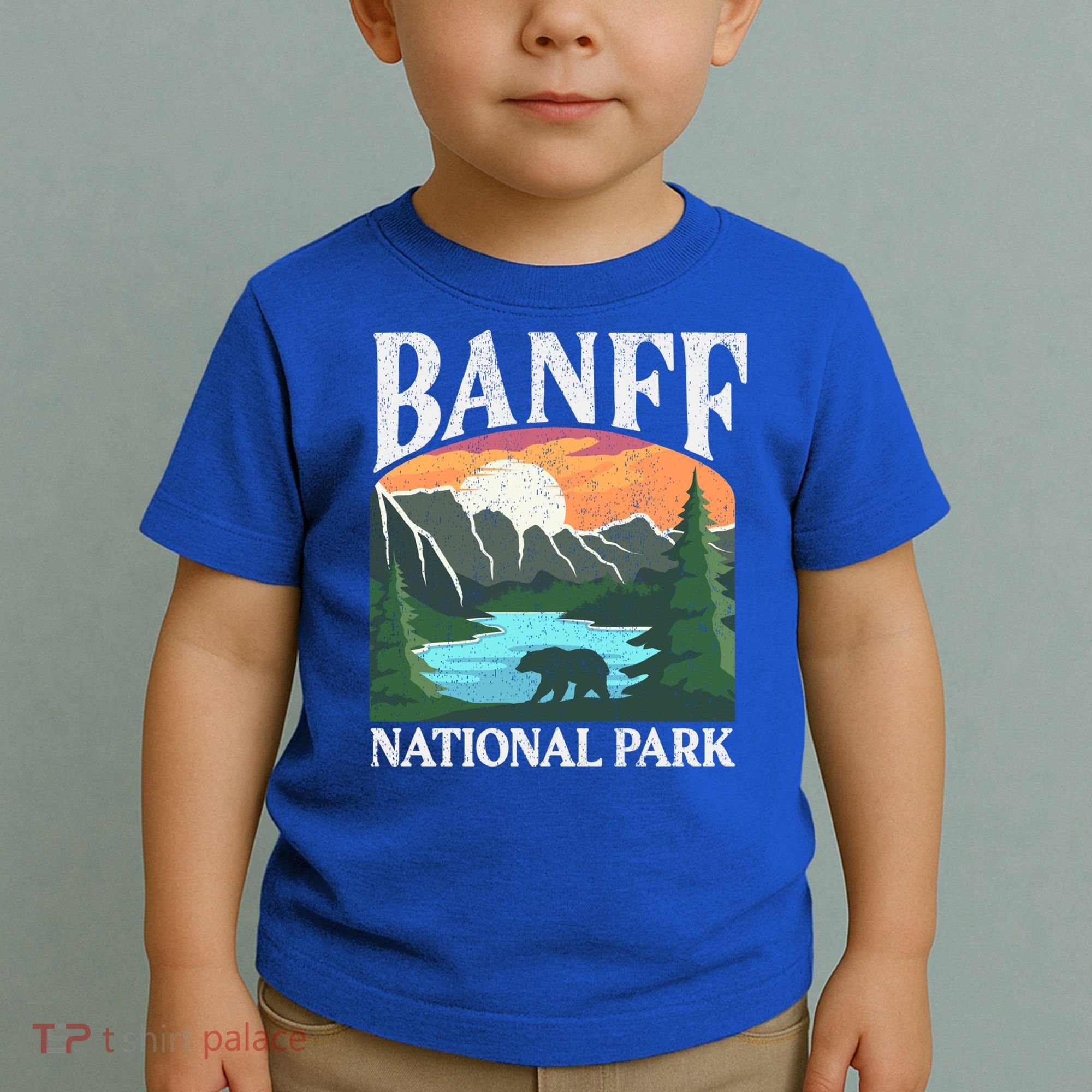 Banff National Park Lake Louise Rocky Mountains Canada Gift Toddler T-Shirt