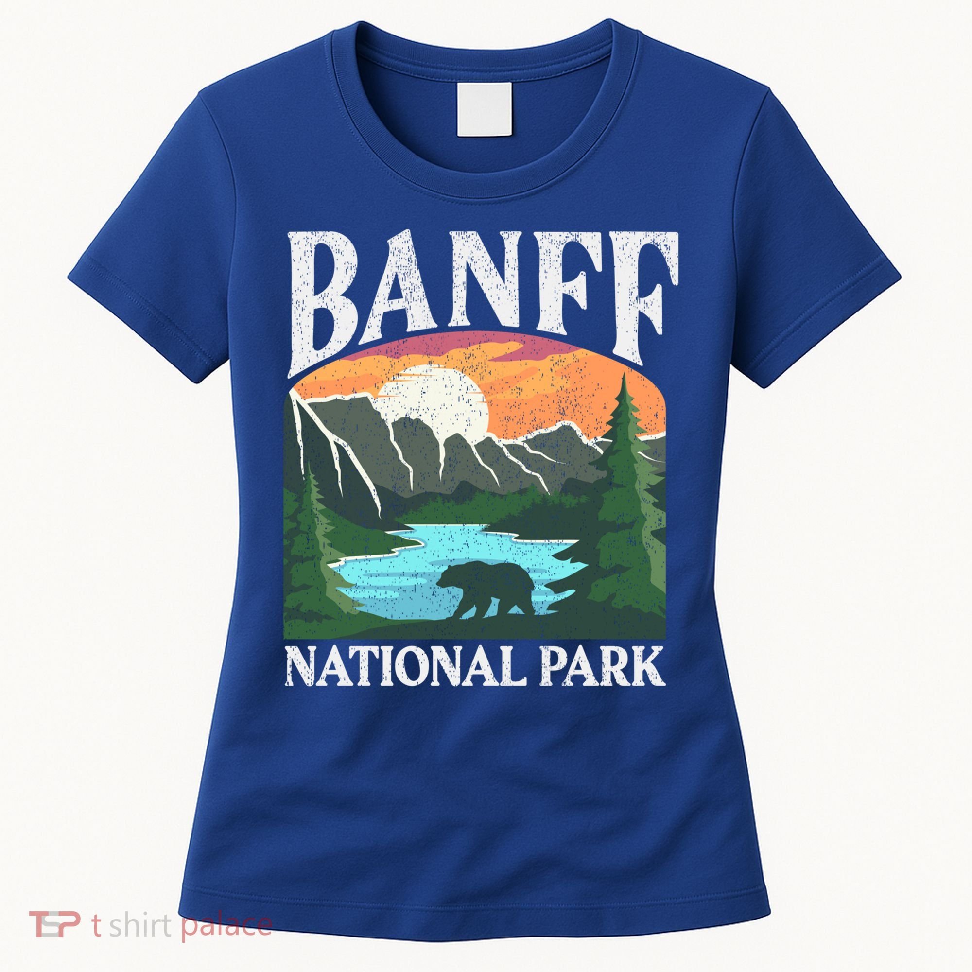 Banff National Park Lake Louise Rocky Mountains Canada Gift Women's T-Shirt