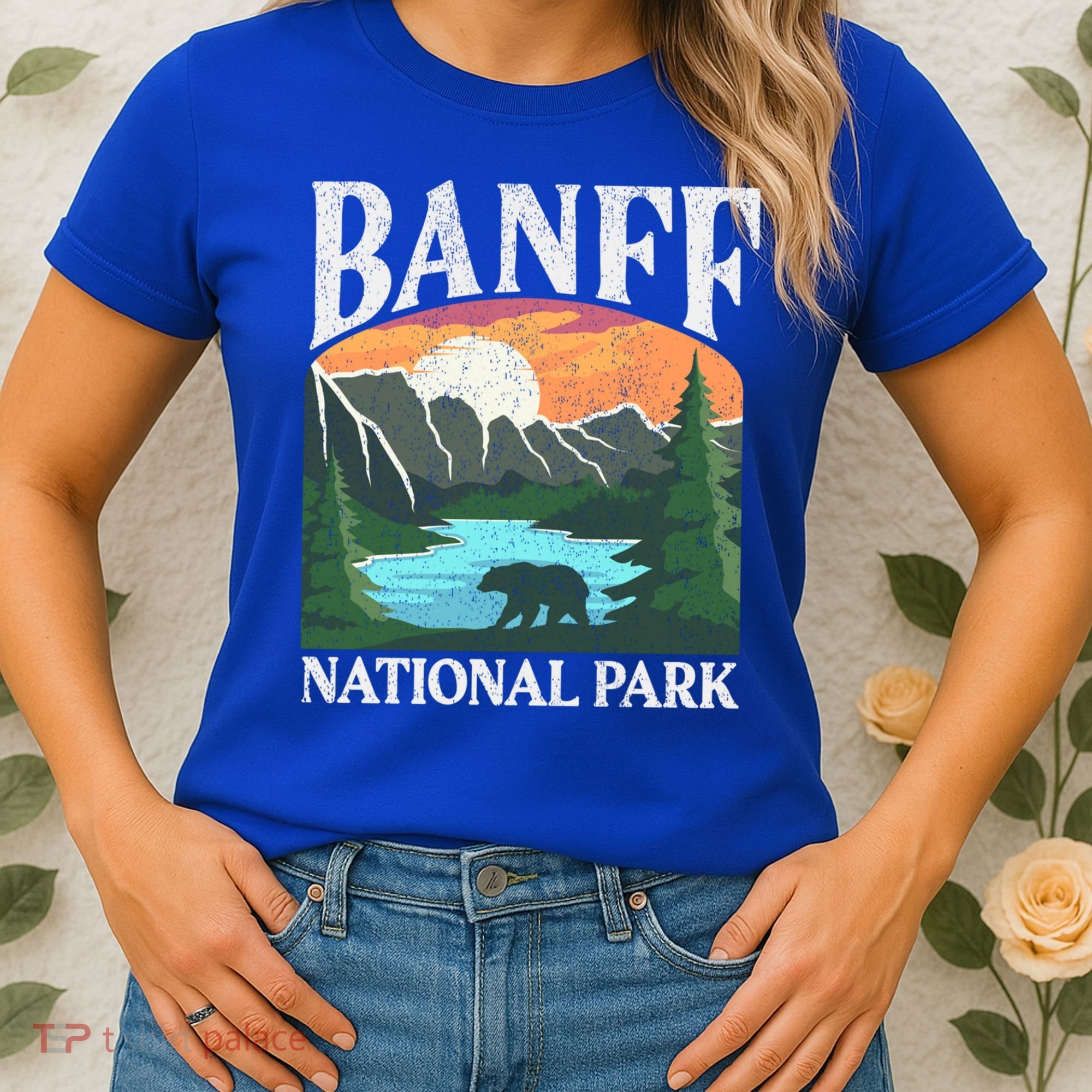 Banff National Park Lake Louise Rocky Mountains Canada Gift Women's T-Shirt