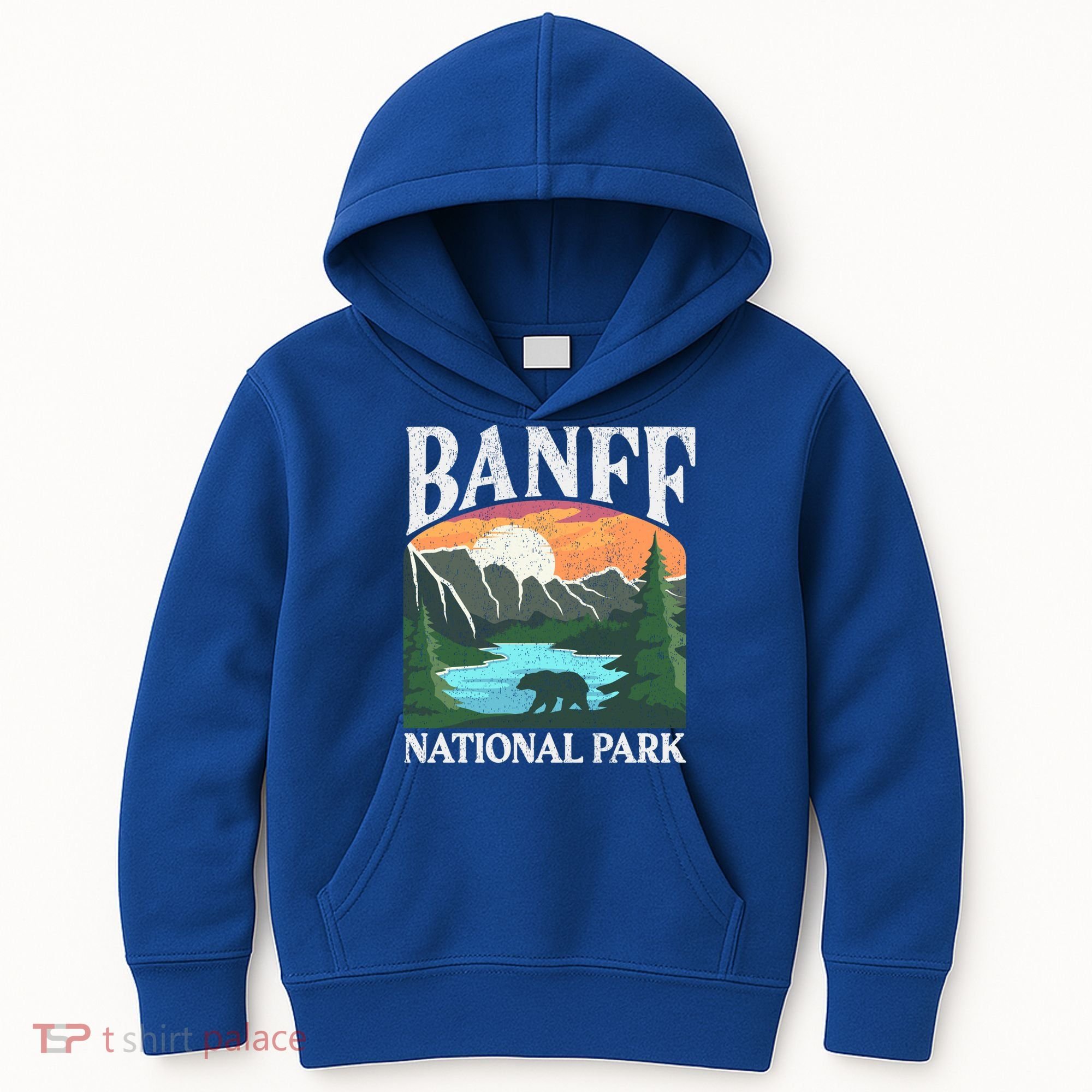 Banff National Park Lake Louise Rocky Mountains Canada Gift Kids Hoodie