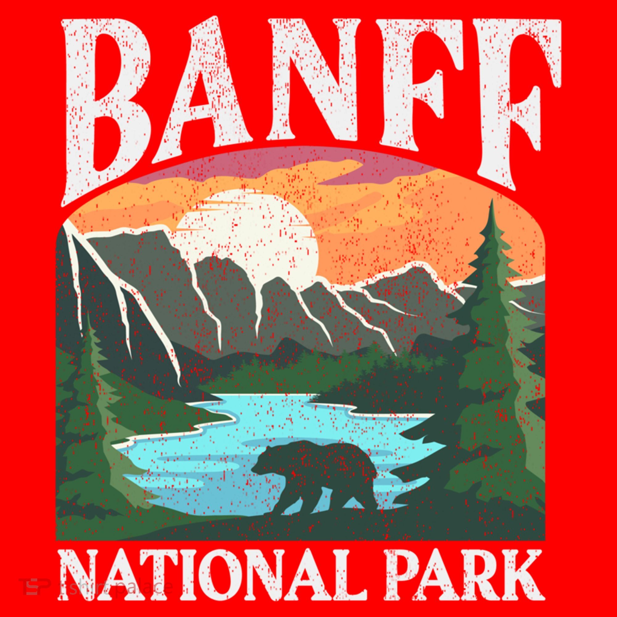 Banff National Park Lake Louise Rocky Mountains Canada Gift Santa Hat