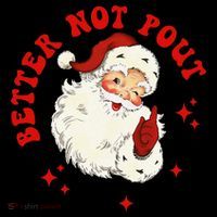 Better Not Pout Cute Santas Face Funny Christmas Saying Coffee Mug thumb 5