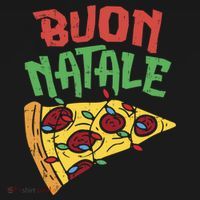 Buon Natale Pizza Funny Italian Christmas Lights Gift Cute Gift Women's Hoodie thumb 2