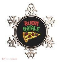 Buon Natale Pizza Funny Italian Christmas Lights Gift Cute Gift Ornament thumb 0
