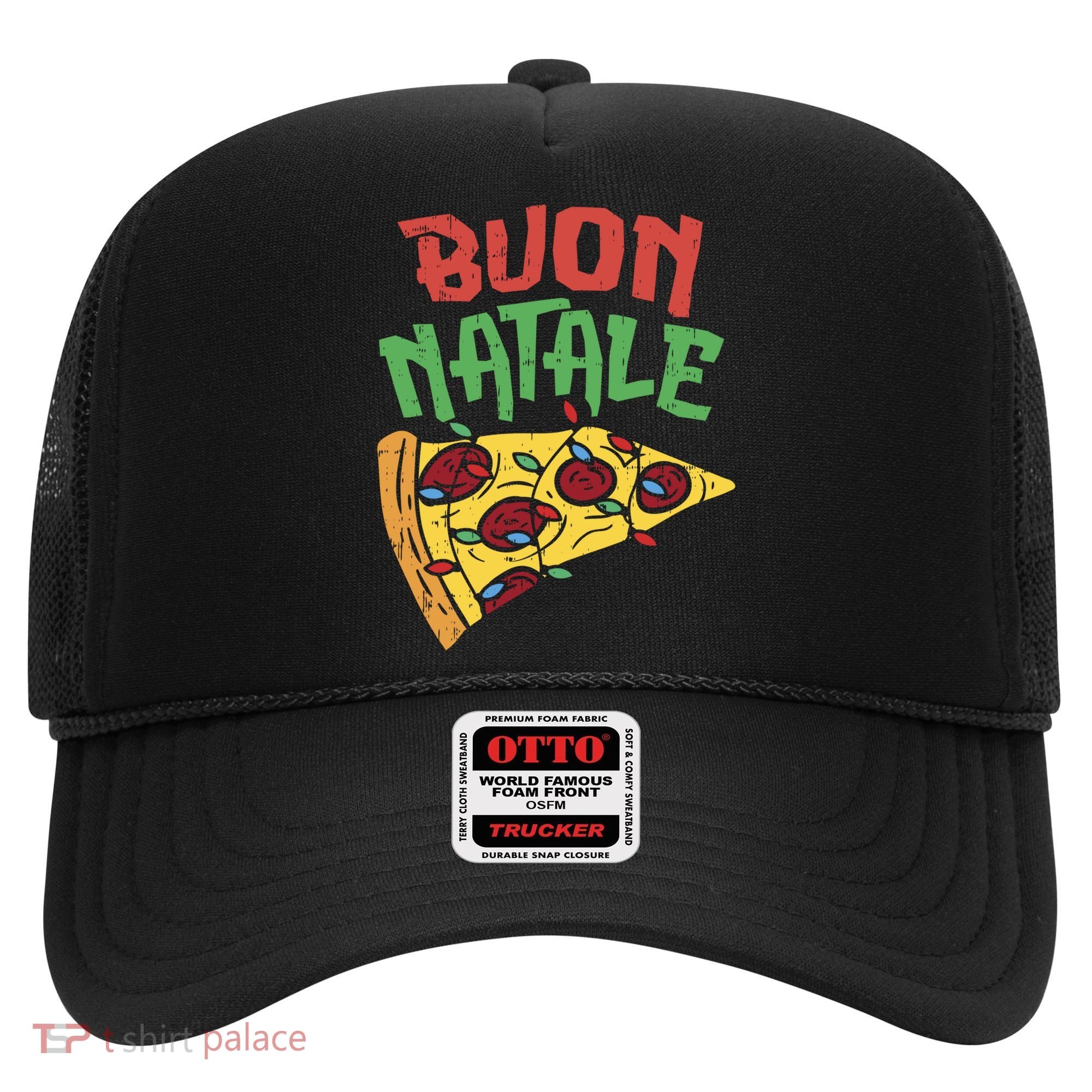 Buon Natale Pizza Funny Italian Christmas Lights Gift Cute Gift Hat