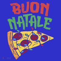Buon Natale Pizza Funny Italian Christmas Lights Gift Cute Gift Toddler Hoodie thumb 2