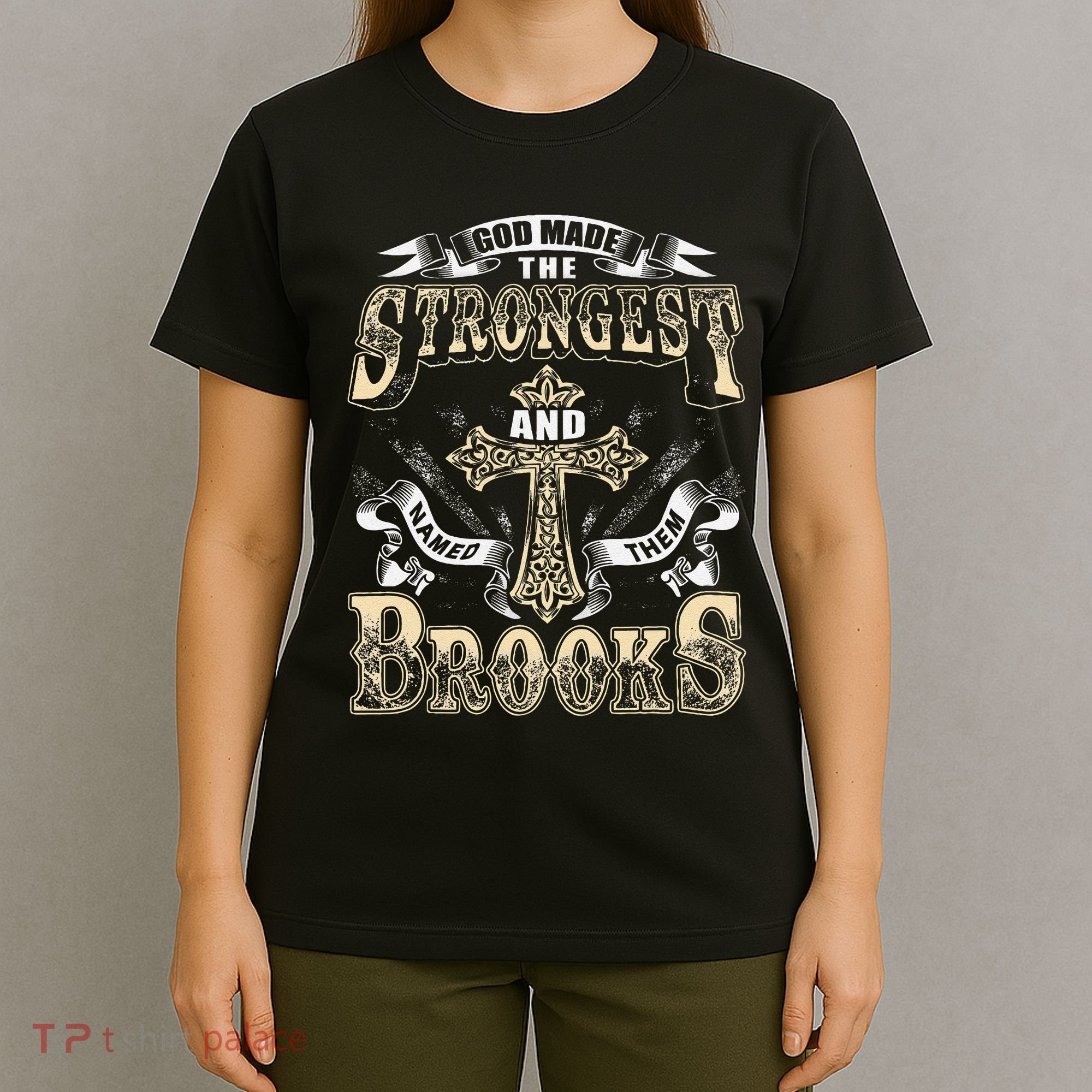 Brooks Name Personalized Brooks Last Name T-Shirt