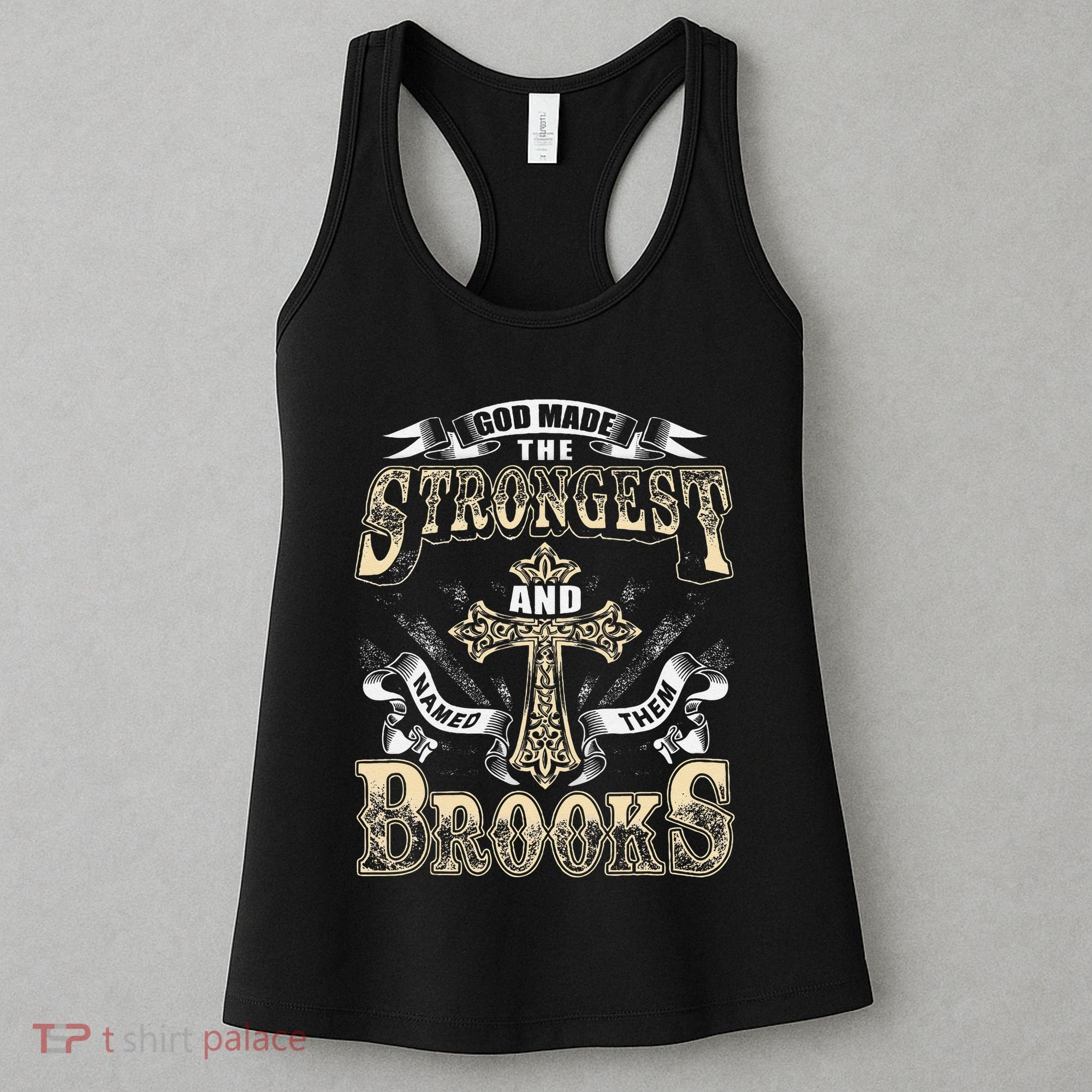 Brooks Name Personalized Brooks Last Name Women's Tank Top
