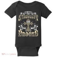 Brooks Name Personalized Brooks Last Name Baby Bodysuit thumb 0
