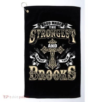 Brooks Name Personalized Brooks Last Name Golf Towel