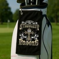 Brooks Name Personalized Brooks Last Name Golf Towel thumb 2