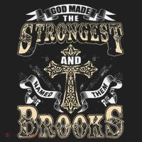 Brooks Name Personalized Brooks Last Name Golf Towel thumb 3