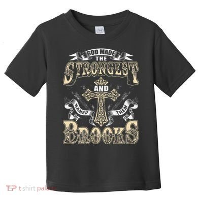 Brooks Name Personalized Brooks Last Name Toddler T-Shirt