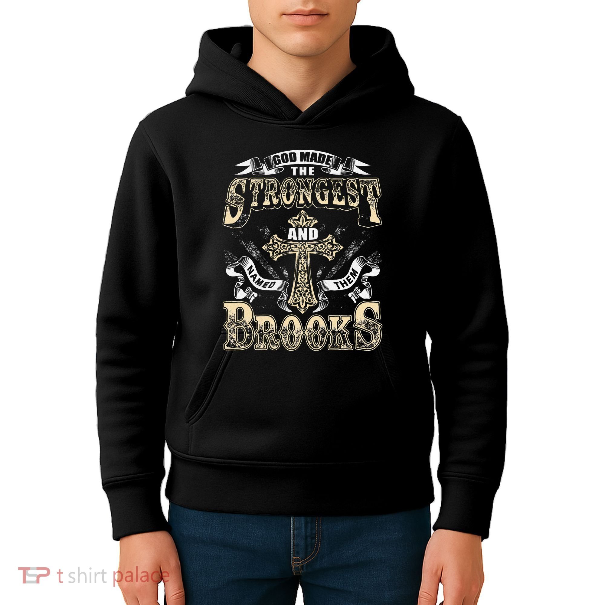 Brooks Name Personalized Brooks Last Name Kids Hoodie
