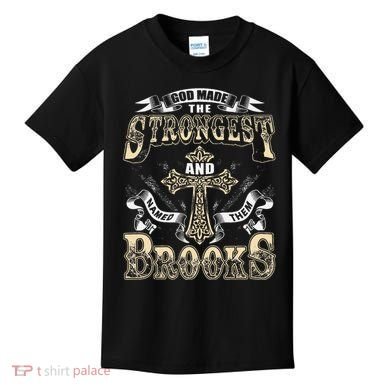Brooks Name Personalized Brooks Last Name Kids T-Shirt