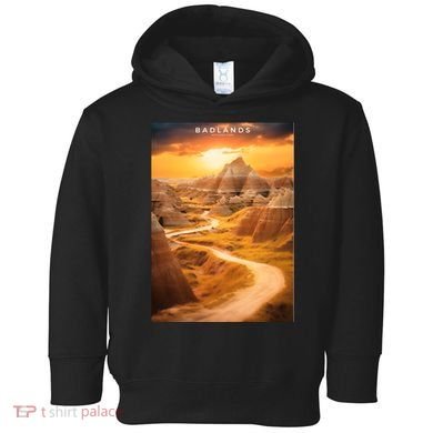 Badlands National Park Photographic Toddler Hoodie