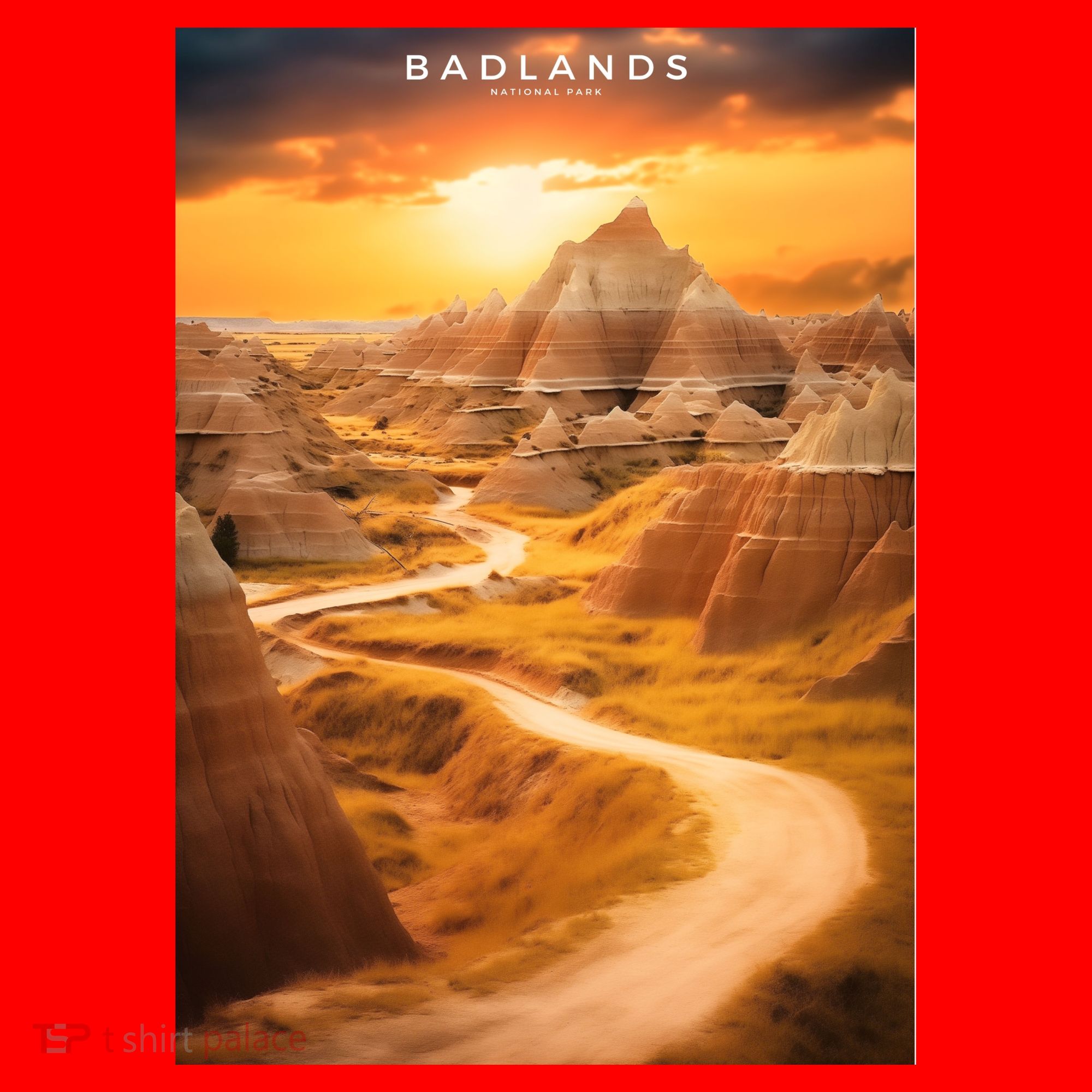 Badlands National Park Photographic Santa Hat