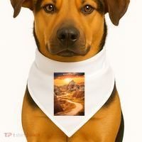 Badlands National Park Photographic USA-Made Doggie Bandana thumb 1