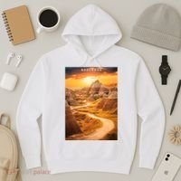 Badlands National Park Photographic Hoodie thumb 3