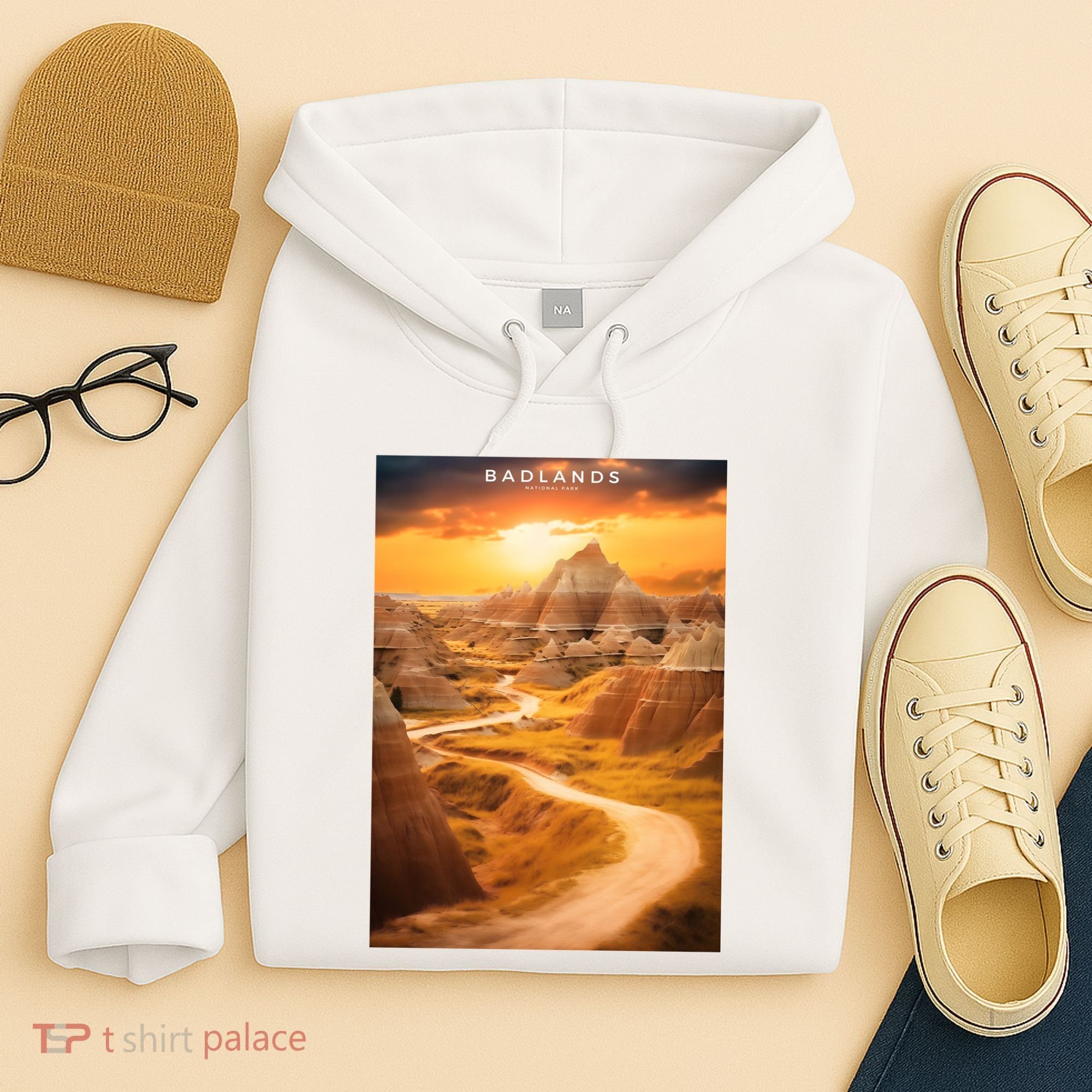 Badlands National Park Photographic Hoodie