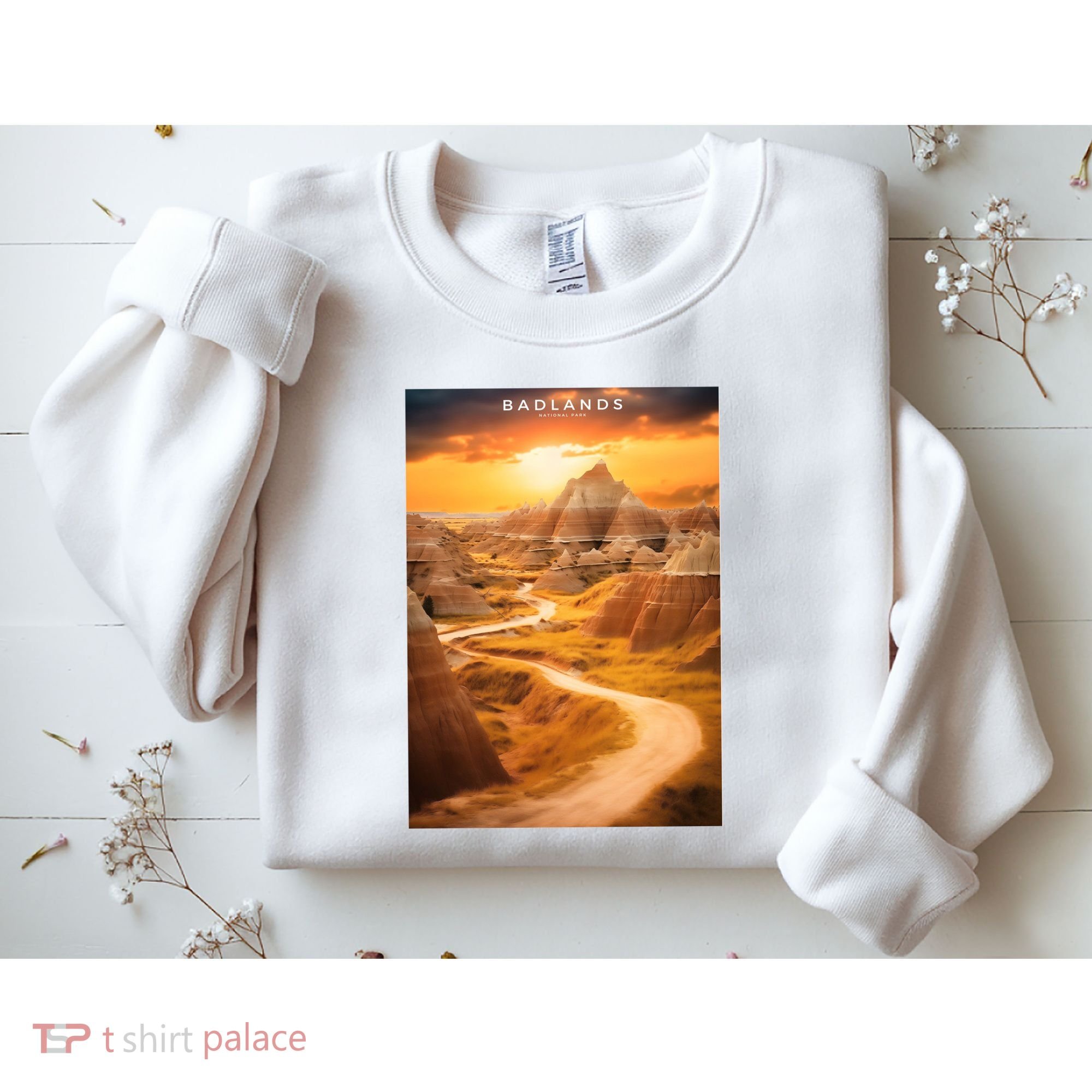 Badlands National Park Photographic Sweatshirt
