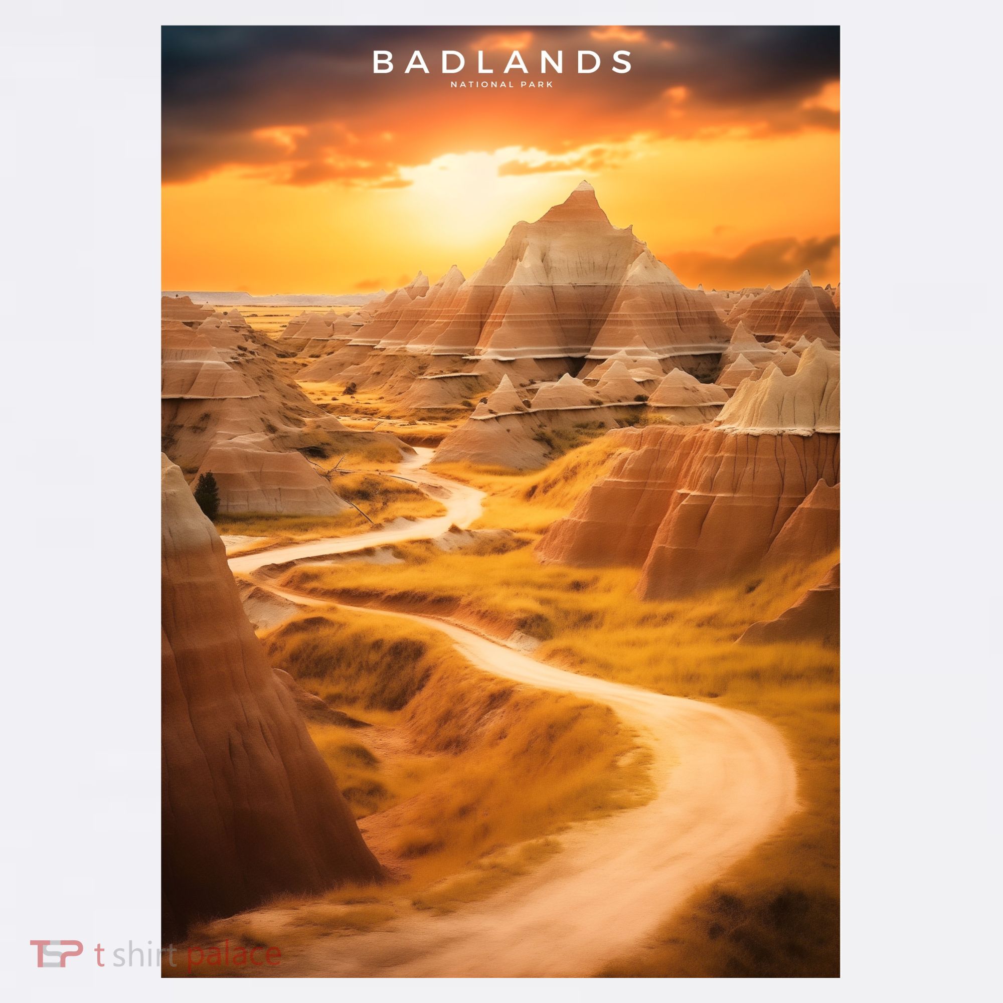 Badlands National Park Photographic Sweatshirt
