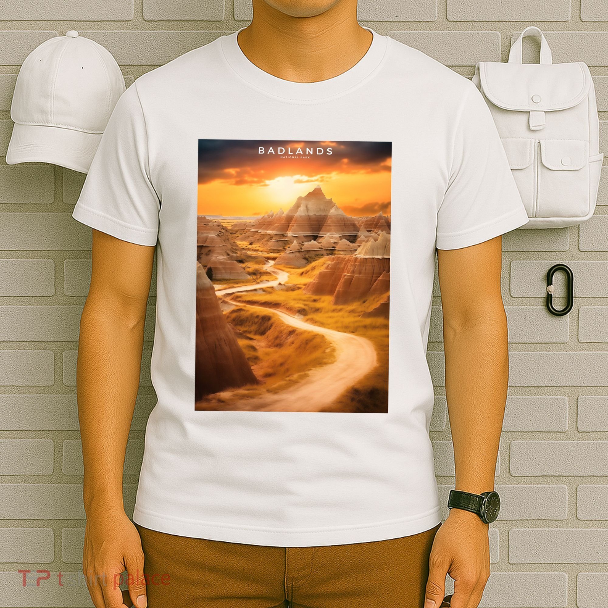 Badlands National Park Photographic T-Shirt