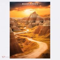 Badlands National Park Photographic Mousepad thumb 1
