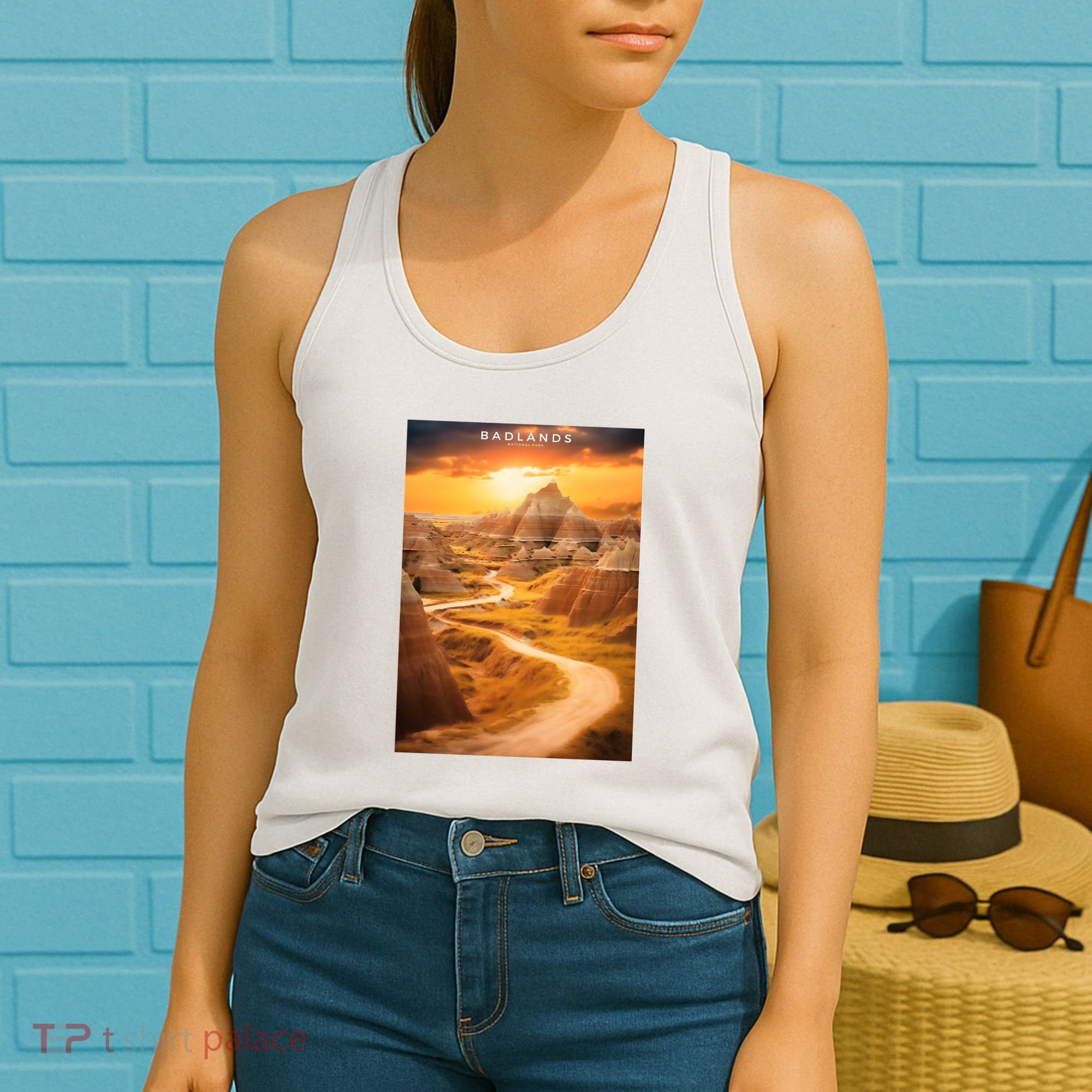 Badlands National Park Photographic Women's Tank Top