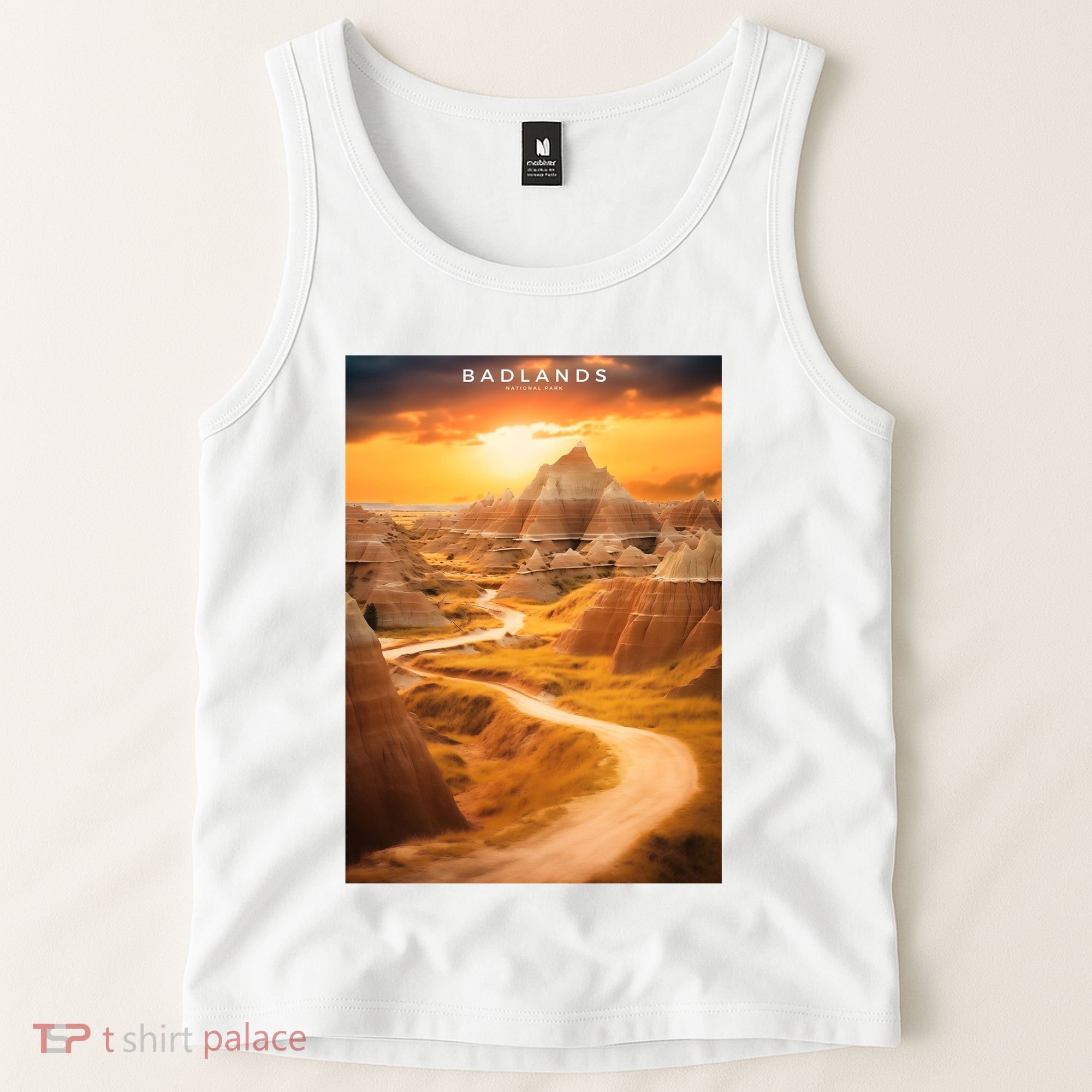 Badlands National Park Photographic Tank Top