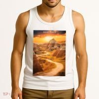 Badlands National Park Photographic Tank Top thumb 3
